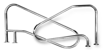 Поручни для входа в бассейн Поручни для входа в бассейн